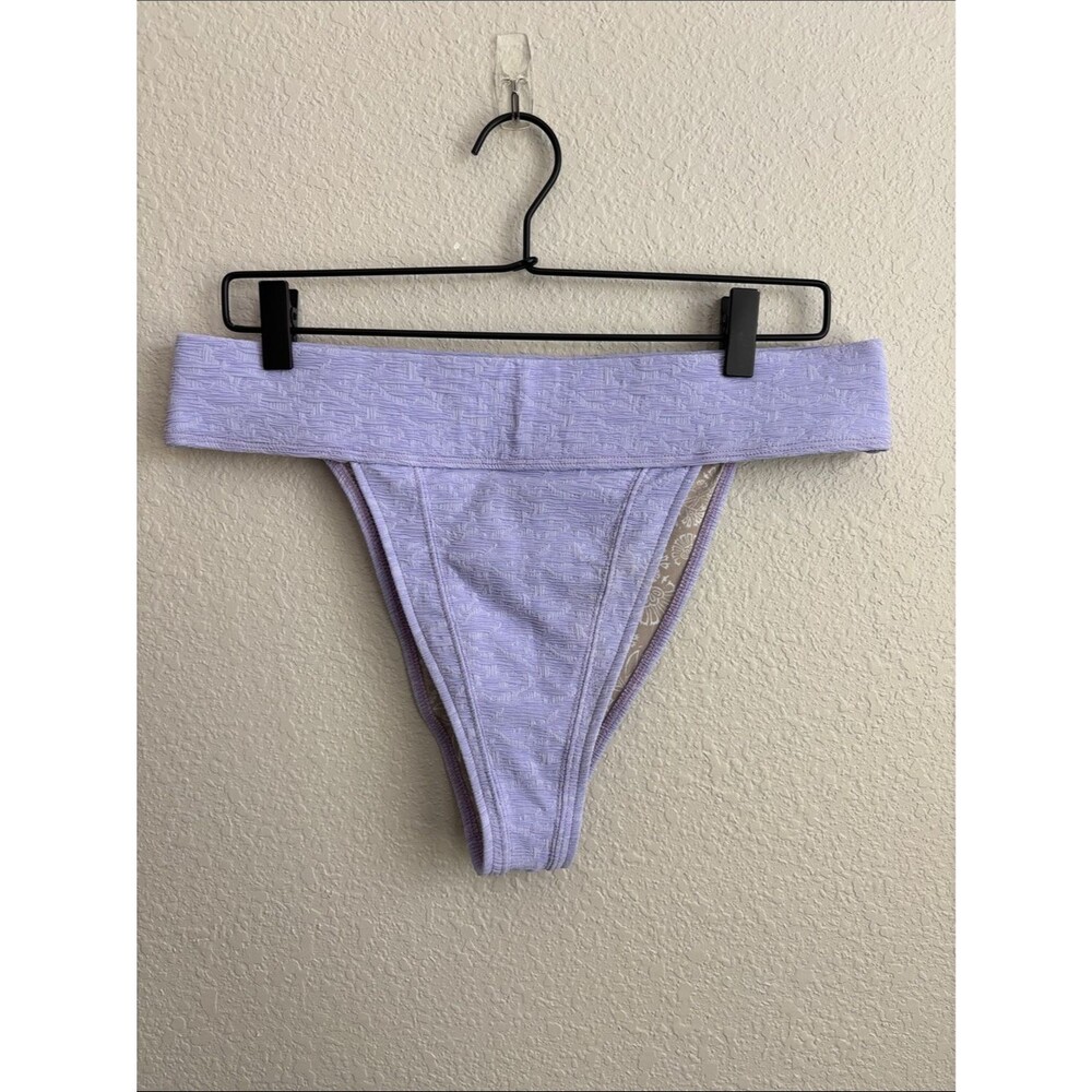 FP BEACH SWIM free-est Dylan Lurex High-Waisted Bikini Bottoms size XL NWOT